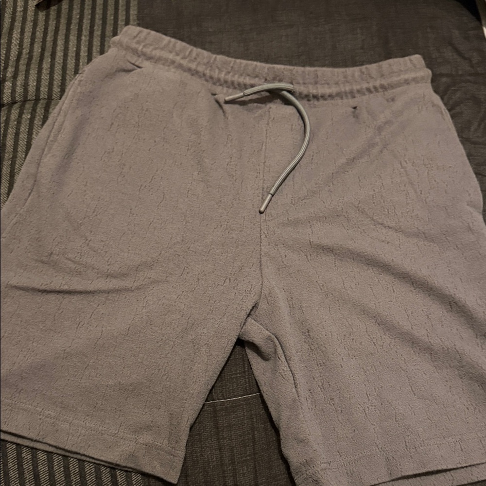 Zara Men's Gray Casual Shorts
